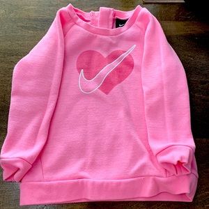 Nike pink sweater